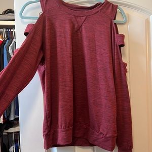 Born Primitive cold shoulder long sleeve shirt